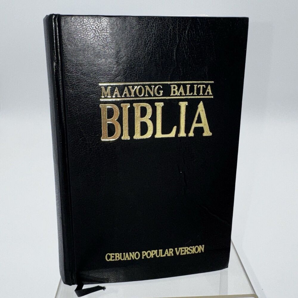 MAAYONG BALITA Biblia CEBUANO POPULAR VERSION Philippine Bible CPV 033P 1981
